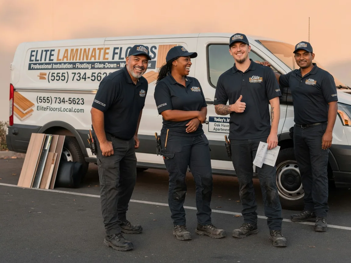 Laminate flooring installation company in Bovina, TX